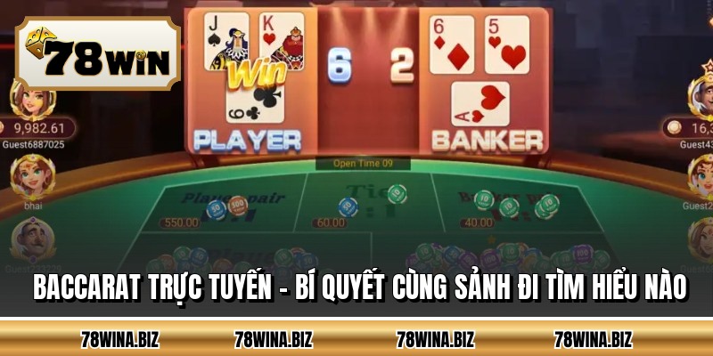Baccarat Trực Tuyến - Bí Quyết Cùng Sảnh Đi Tìm Hiểu Nào