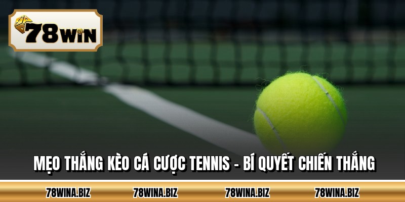Mẹo Thắng Kèo Cá Cược Tennis - Bí Quyết Chiến Thắng