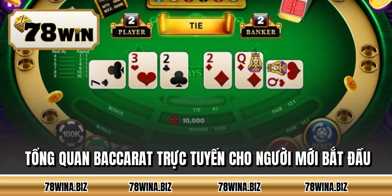 Tổng quan baccarat trực tuyến cho người mới bắt đầu